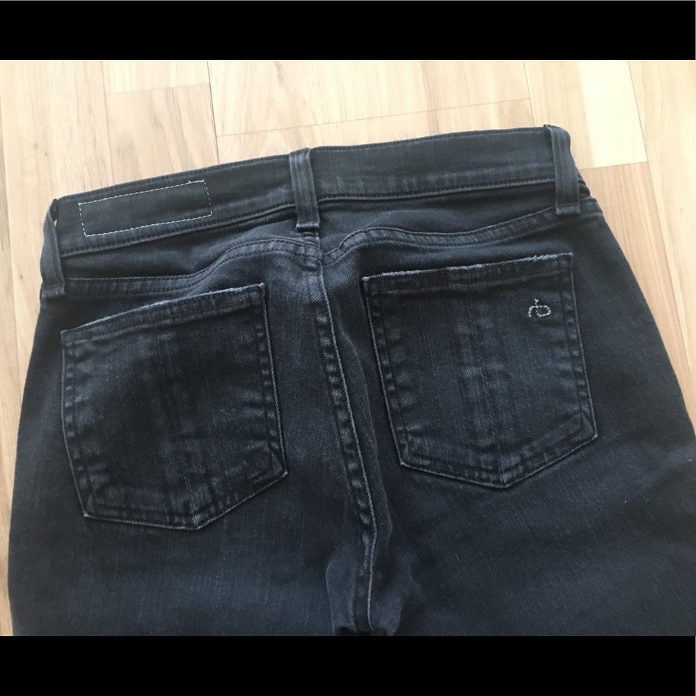 Rag & Bone Black size 27 rocker jeans 😎 - Picture 3 of 8